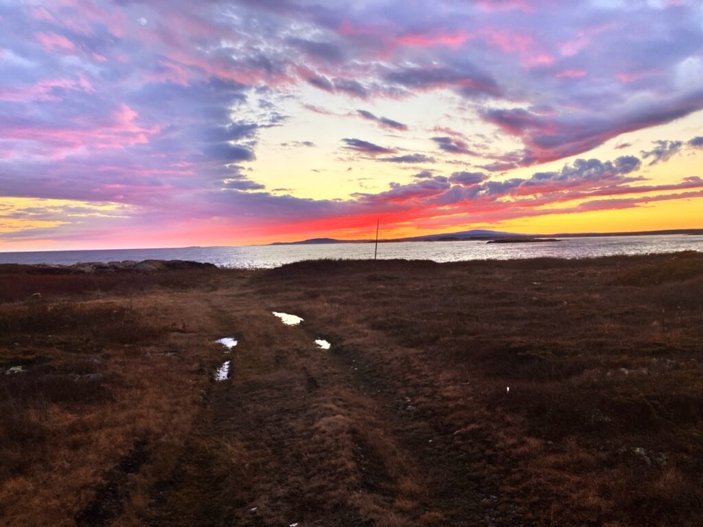 Sunset at Petit Manan Point